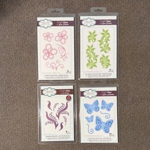 Creative Expressions Lisa Horton & Sue Wilson Craft Dies Bundle of 4 All NWT
